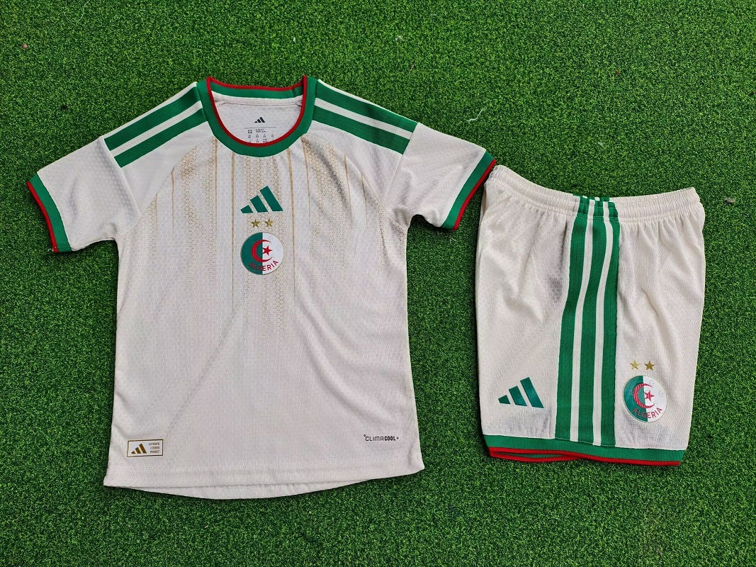 Kids-Algeria 2026 World Cup Home Soccer Jersey(Player)